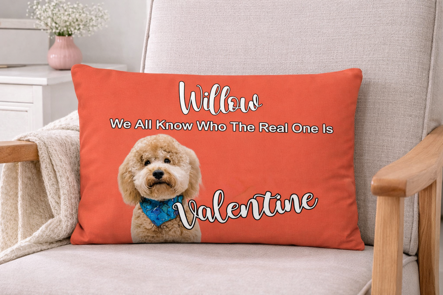 With Love for Willow - Premium Pillow