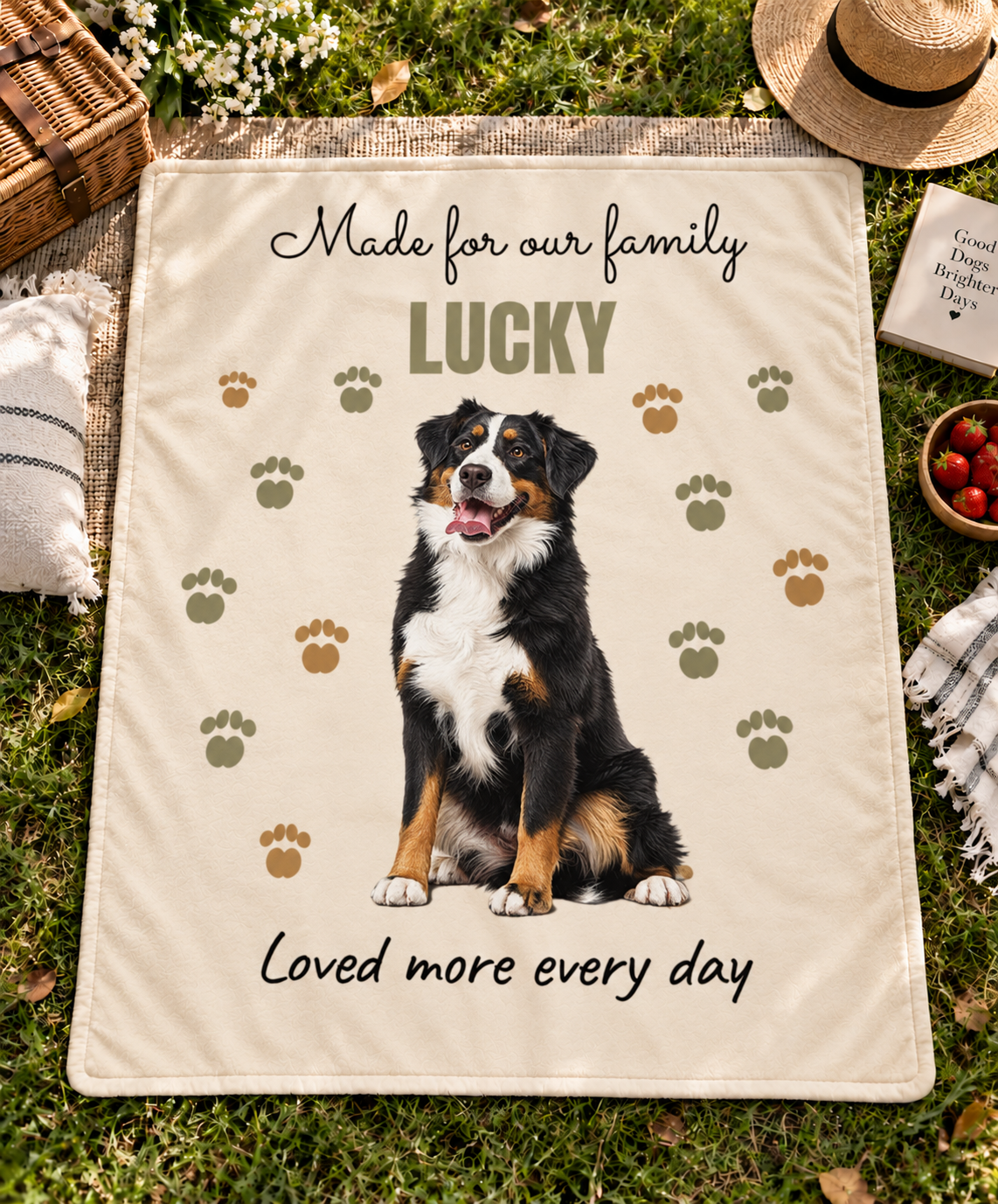 Welcome Home, Little One™ Personalized Puppy Blanket