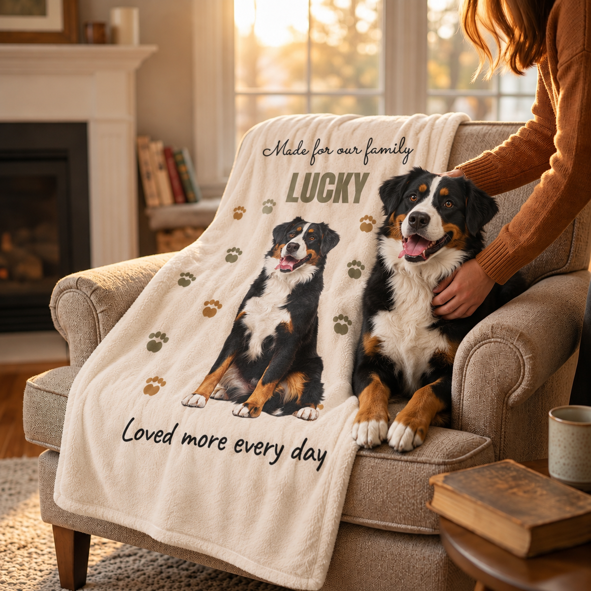 Welcome Home, Little One™ Personalized Puppy Blanket