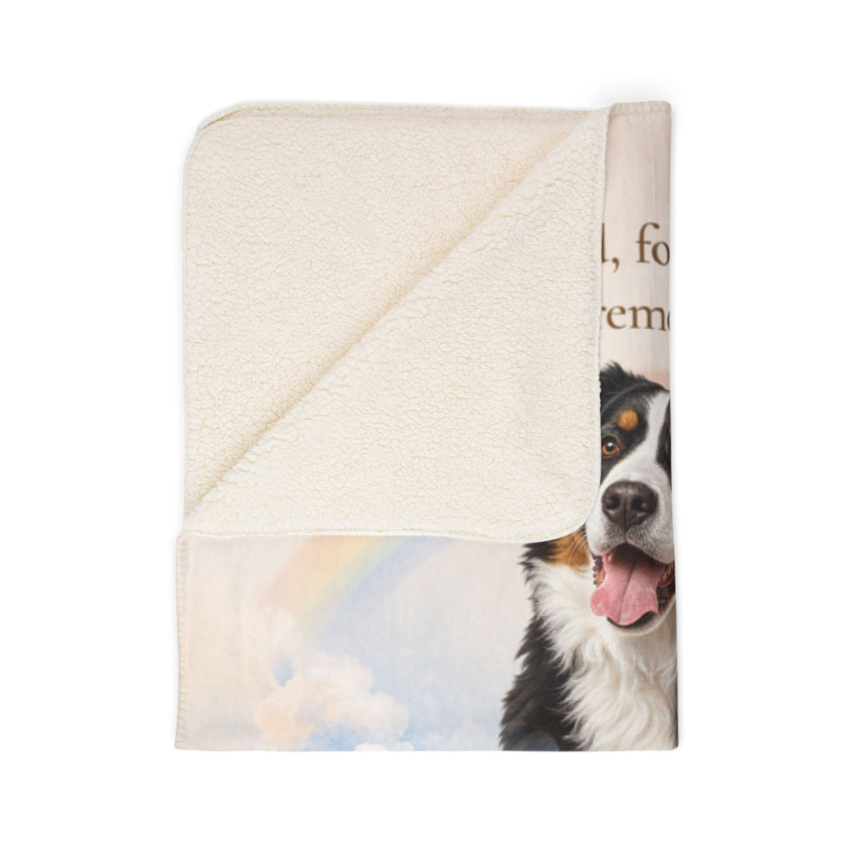 Forever in My Heart™ Personalized Pet Memorial Blanket