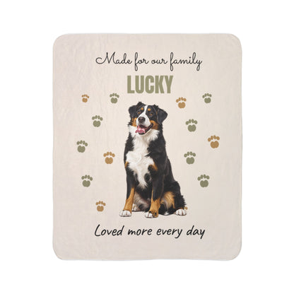 Welcome Home, Little One™ Personalized Puppy Blanket