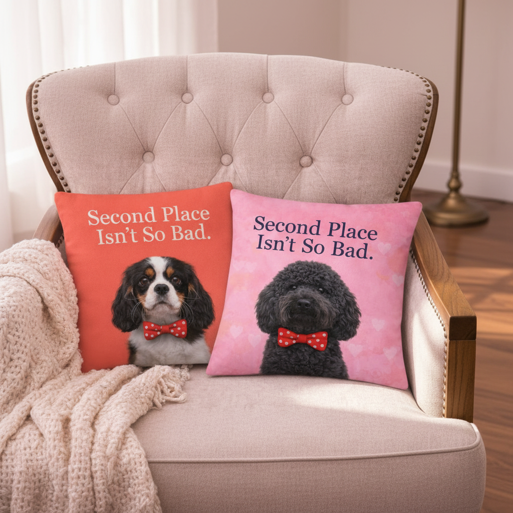 Second Place Isn’t So Bad. All-Over Print Premium Pillow