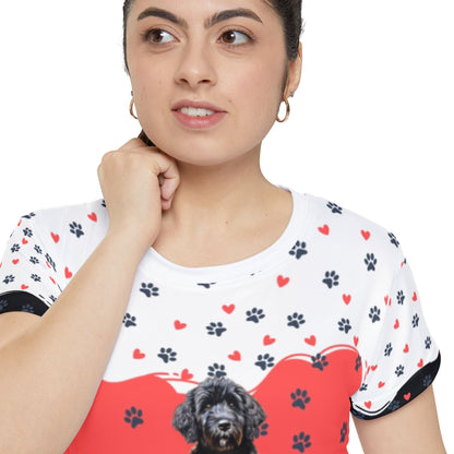 Dooby All Over Poly Print Tee