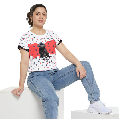 Dooby All Over Poly Print Tee