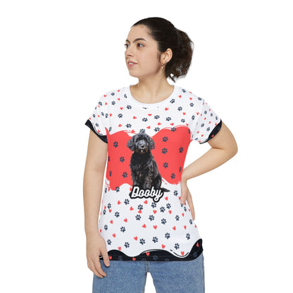 Dooby All Over Poly Print Tee