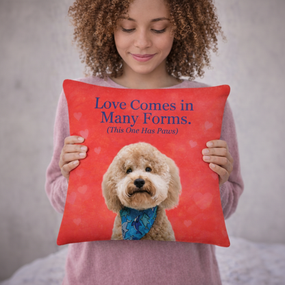 Love Comes in Many Forms. All-Over Print Premium Pillow