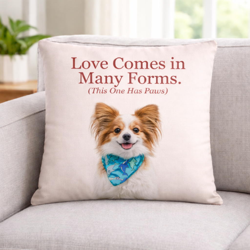Love Comes in Many Forms. All-Over Print Premium Pillow