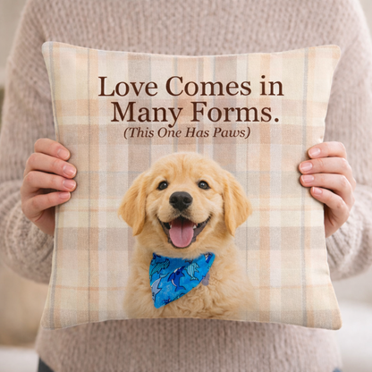 Love Comes in Many Forms. All-Over Print Premium Pillow