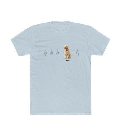 You’re My Heartbeat – Custom Pet Portrait T-Shirt