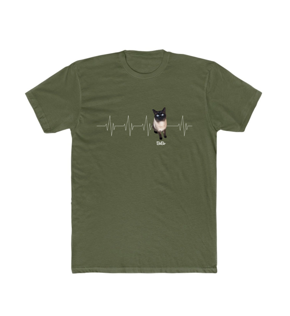 You’re My Heartbeat – Custom Pet Portrait T-Shirt