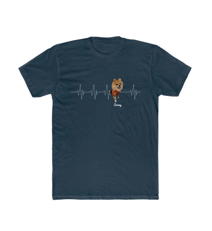 You’re My Heartbeat – Custom Pet Portrait T-Shirt