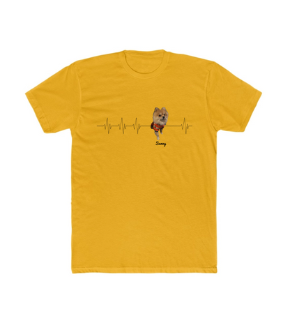 You’re My Heartbeat – Custom Pet Portrait T-Shirt