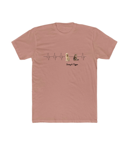 You’re My Heartbeat – Custom Pet Portrait T-Shirt