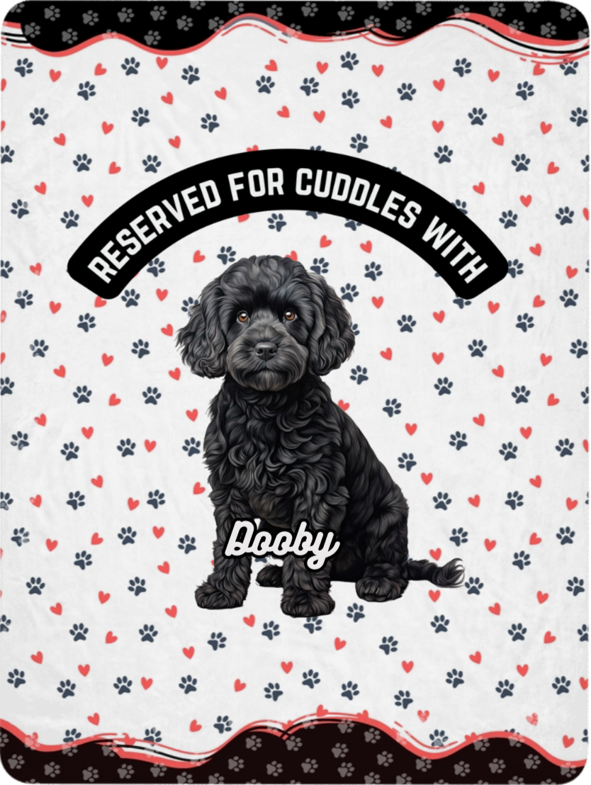 Dooby Sherpa Blanket - Reserved For Cuddles