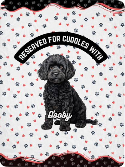 Dooby Sherpa Blanket - Reserved For Cuddles