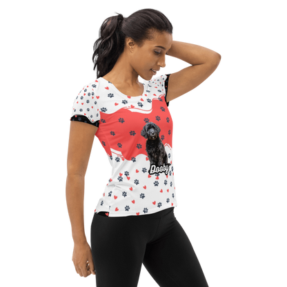 Dooby All Over Poly Print Tee