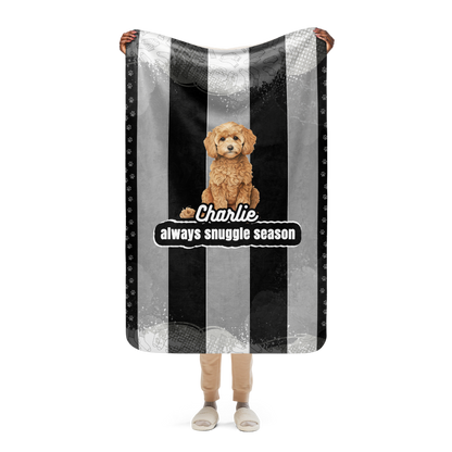 Charlie Sherpa Blanket - Always Snuggle Season