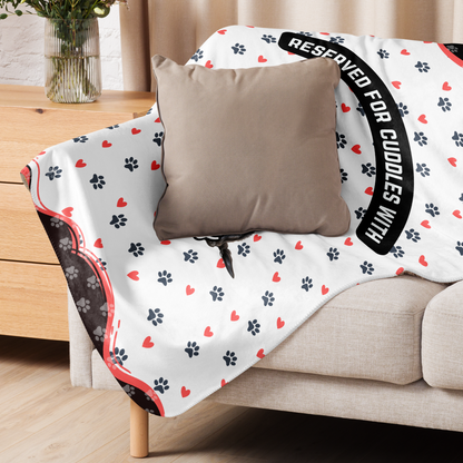 Dooby Sherpa Blanket - Reserved For Cuddles