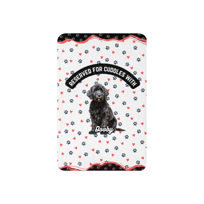 Dooby Sherpa Blanket - Reserved For Cuddles