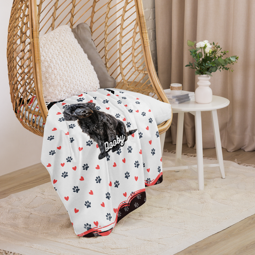 Dooby Sherpa Blanket - Reserved For Cuddles