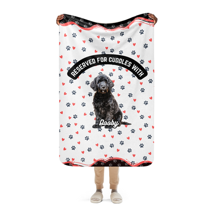 Dooby Sherpa Blanket - Reserved For Cuddles