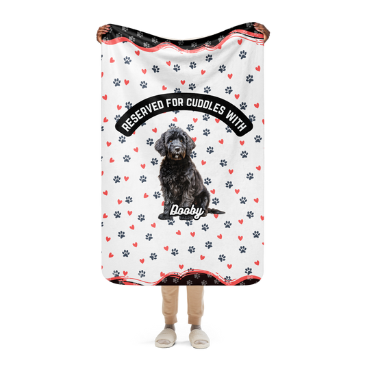 Dooby Sherpa Blanket - Reserved For Cuddles