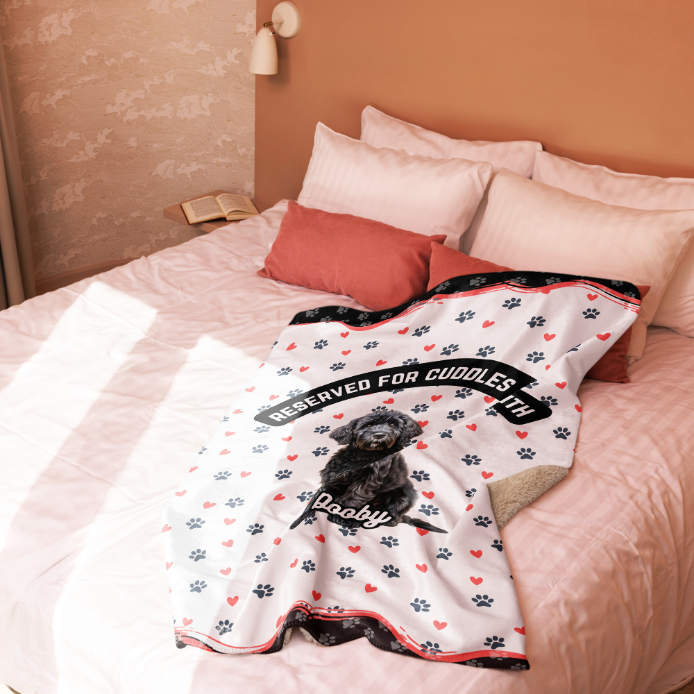 Dooby Sherpa Blanket - Reserved For Cuddles