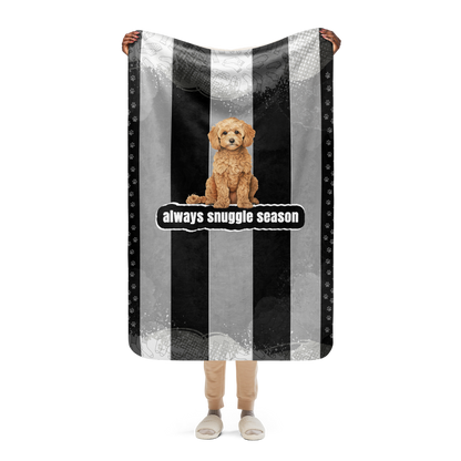 Charlie Sherpa Blanket - Always Snuggle Season