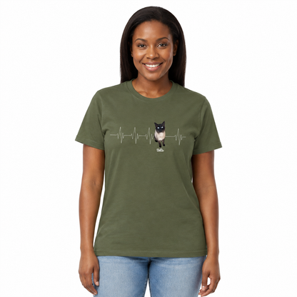 You’re My Heartbeat – Custom Pet Portrait T-Shirt