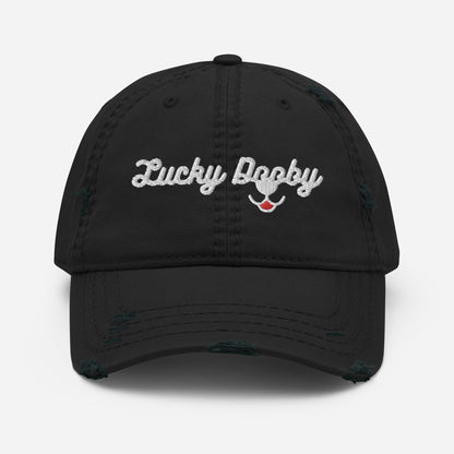 Distressed Lucky Dooby Dad Hat