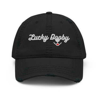 Distressed Lucky Dooby Dad Hat
