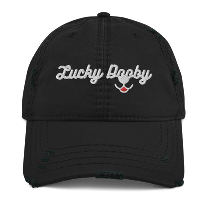 Distressed Lucky Dooby Dad Hat