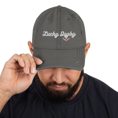 Distressed Lucky Dooby Dad Hat
