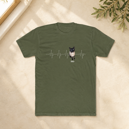 You’re My Heartbeat – Custom Pet Portrait T-Shirt