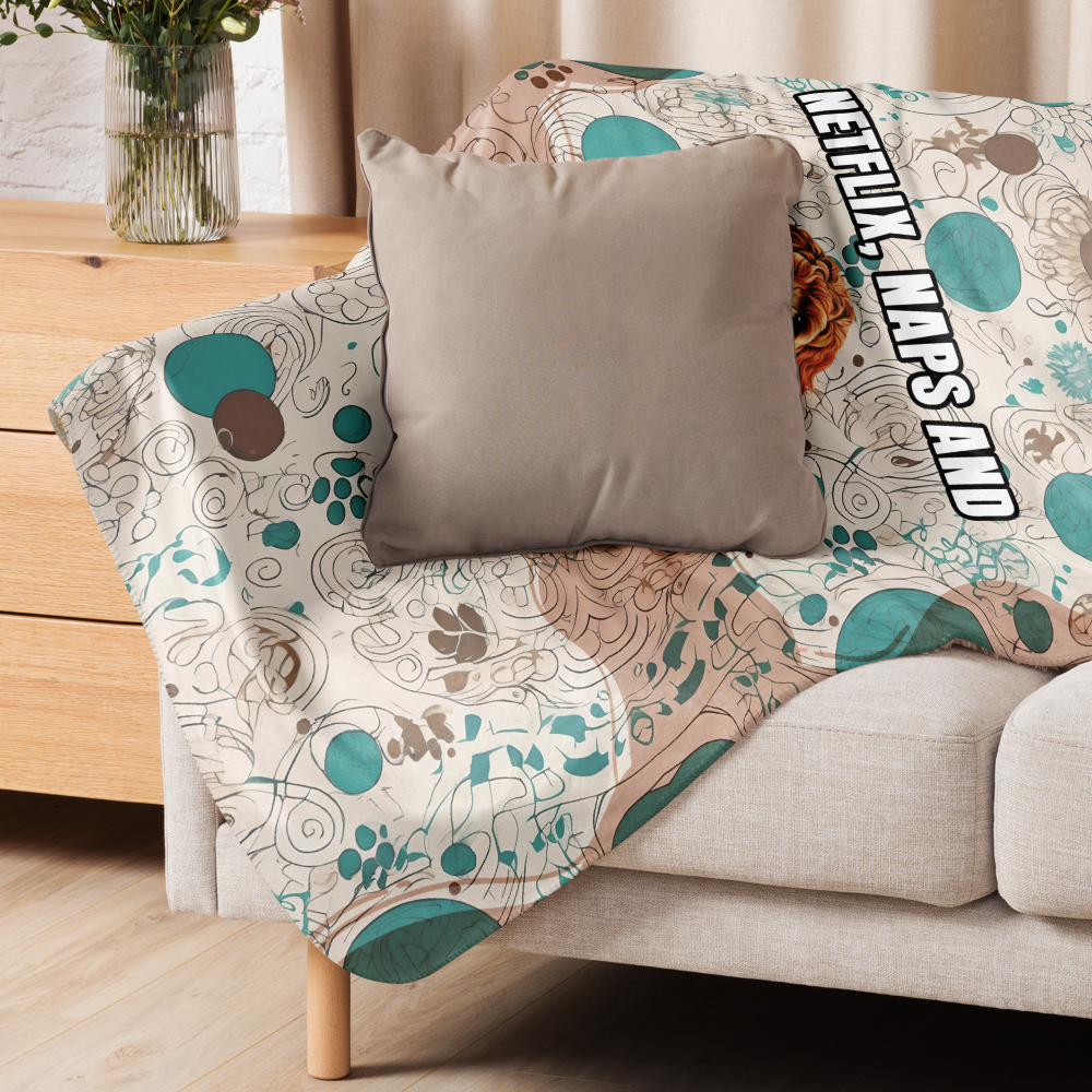 Rusty Sherpa Blanket - Netflix, Naps and