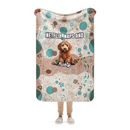 Rusty Sherpa Blanket - Netflix, Naps and