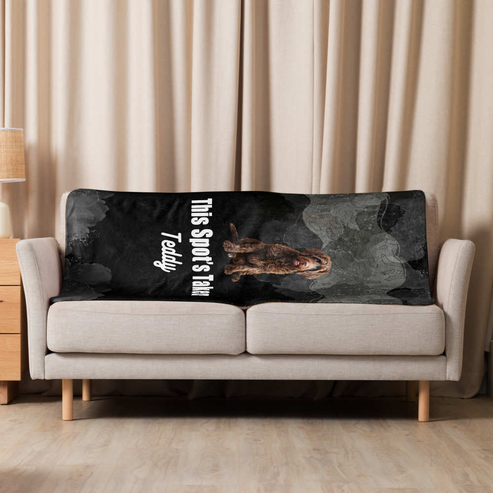 Ollie Sherpa Blanket - This Spot's Taken
