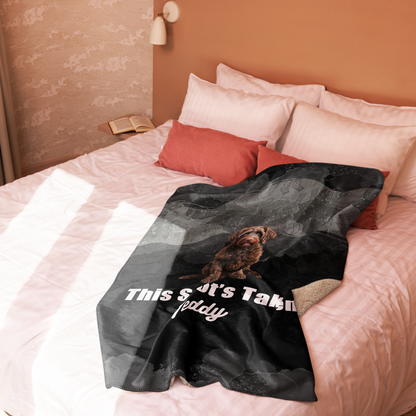 Ollie Sherpa Blanket - This Spot's Taken