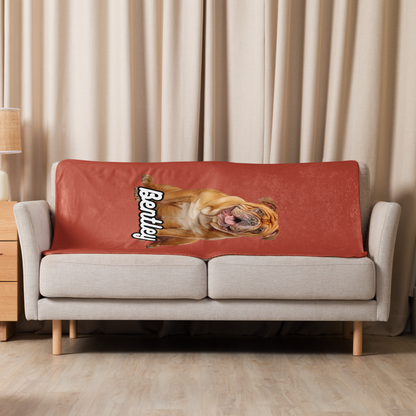 Bentley Paws and Cocoa Blanket