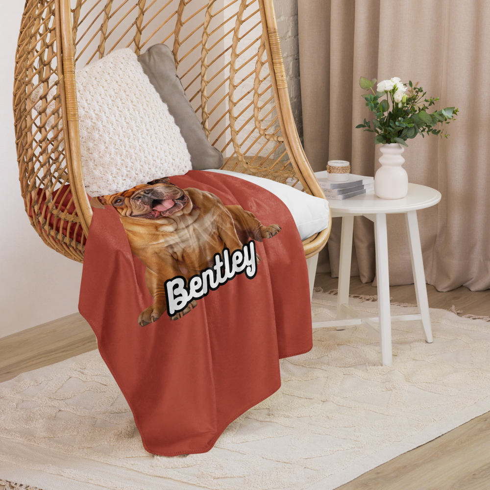 Bentley Paws and Cocoa Blanket