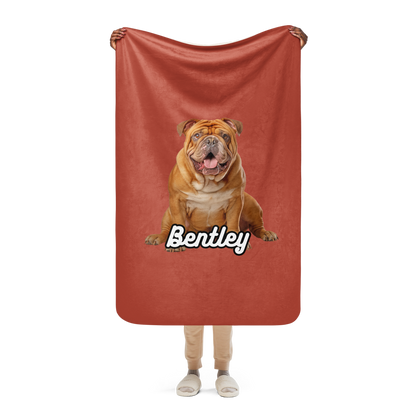 Bentley Paws and Cocoa Blanket
