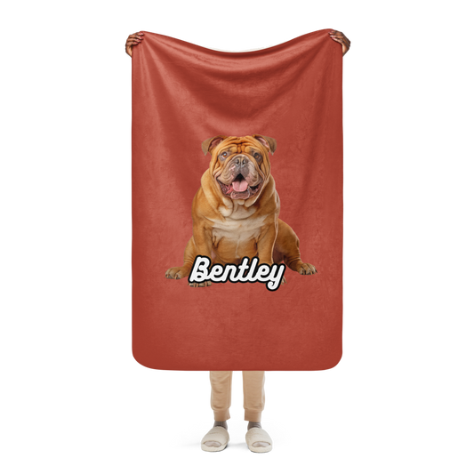 Bentley Paws and Cocoa Blanket