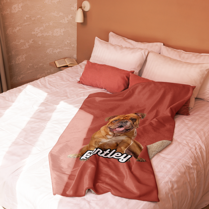 Bentley Paws and Cocoa Blanket