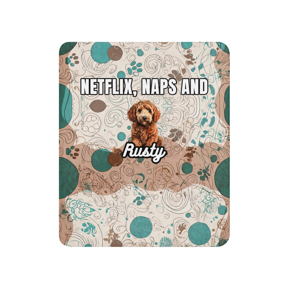 Rusty Sherpa Blanket - Netflix, Naps and