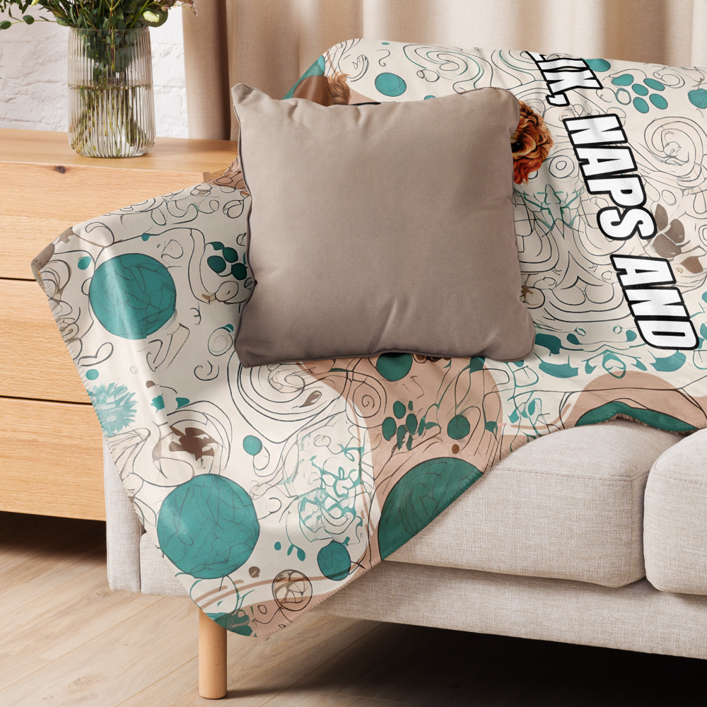 Rusty Sherpa Blanket - Netflix, Naps and