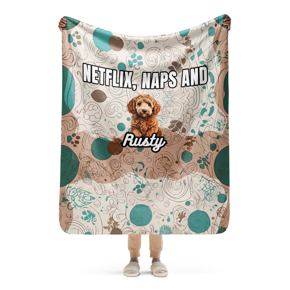 Rusty Sherpa Blanket - Netflix, Naps and