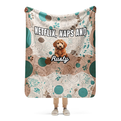 Rusty Sherpa Blanket - Netflix, Naps and