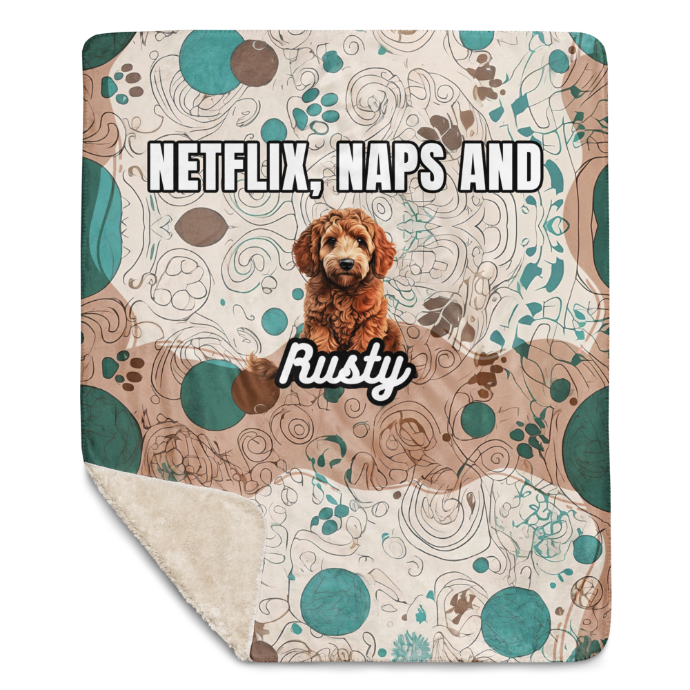 Rusty Sherpa Blanket - Netflix, Naps and