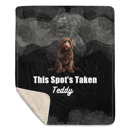 Ollie Sherpa Blanket - This Spot's Taken