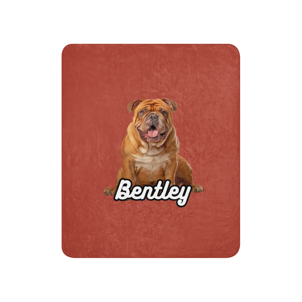 Bentley Paws and Cocoa Blanket